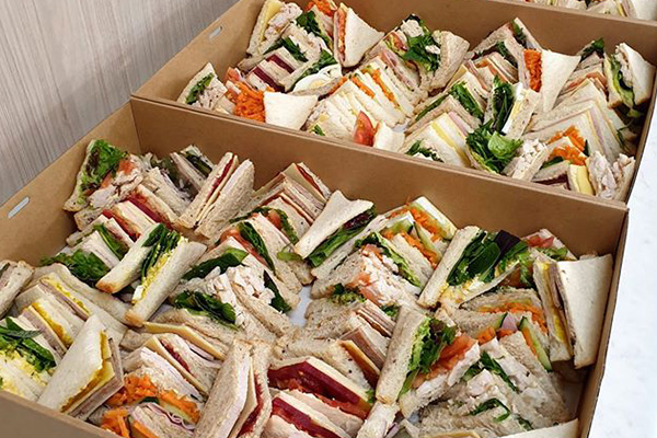 Catering - assorted sandwiches